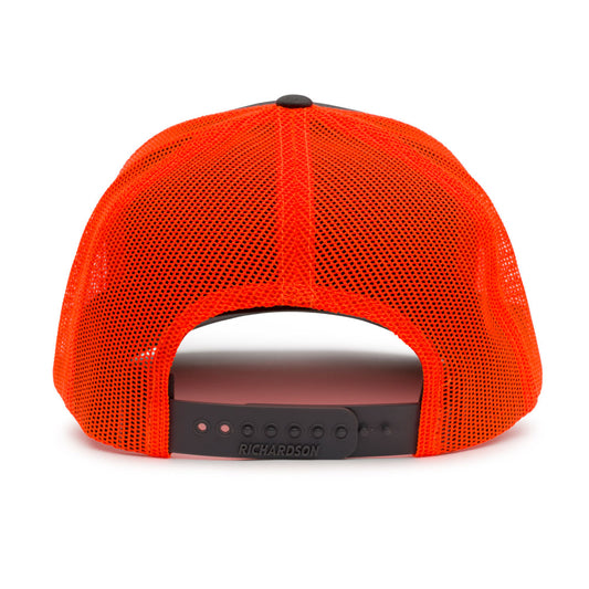 Offset Embroidered Logo Trucker