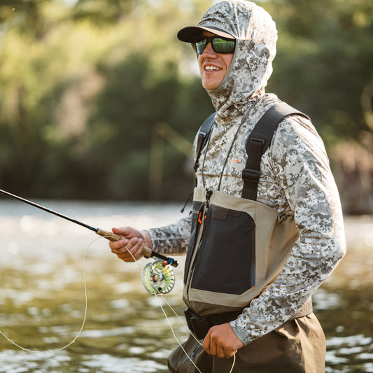 Men's Zip Front Boundary Stockingfoot Wader