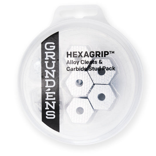 HEXAGRIP Alloy Cleat & Carbide Stud Puck Pack