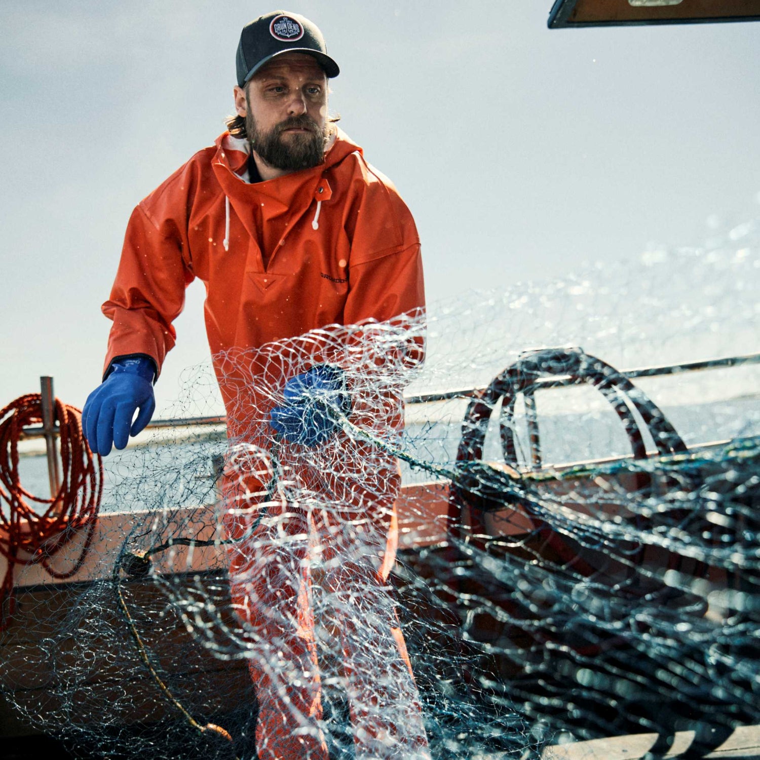 Kriega Os Parka De Pêche Grundens Brigg 44 - Taille L - Orange - Poignets Néoprène - Occasion Neptune Thermo Jacket Kriega Os Parka De Pêche Grundens Brigg 44 - Taille L - Orange - Poignets Néoprène - Occasion Neptune Thermo Jacket