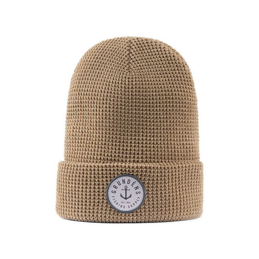Anchor Waffle Beanie
