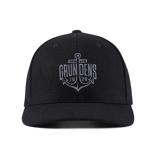 Logo Anchor Wool Trucker