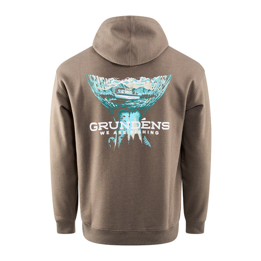 Salmon Tailscape Hoodie