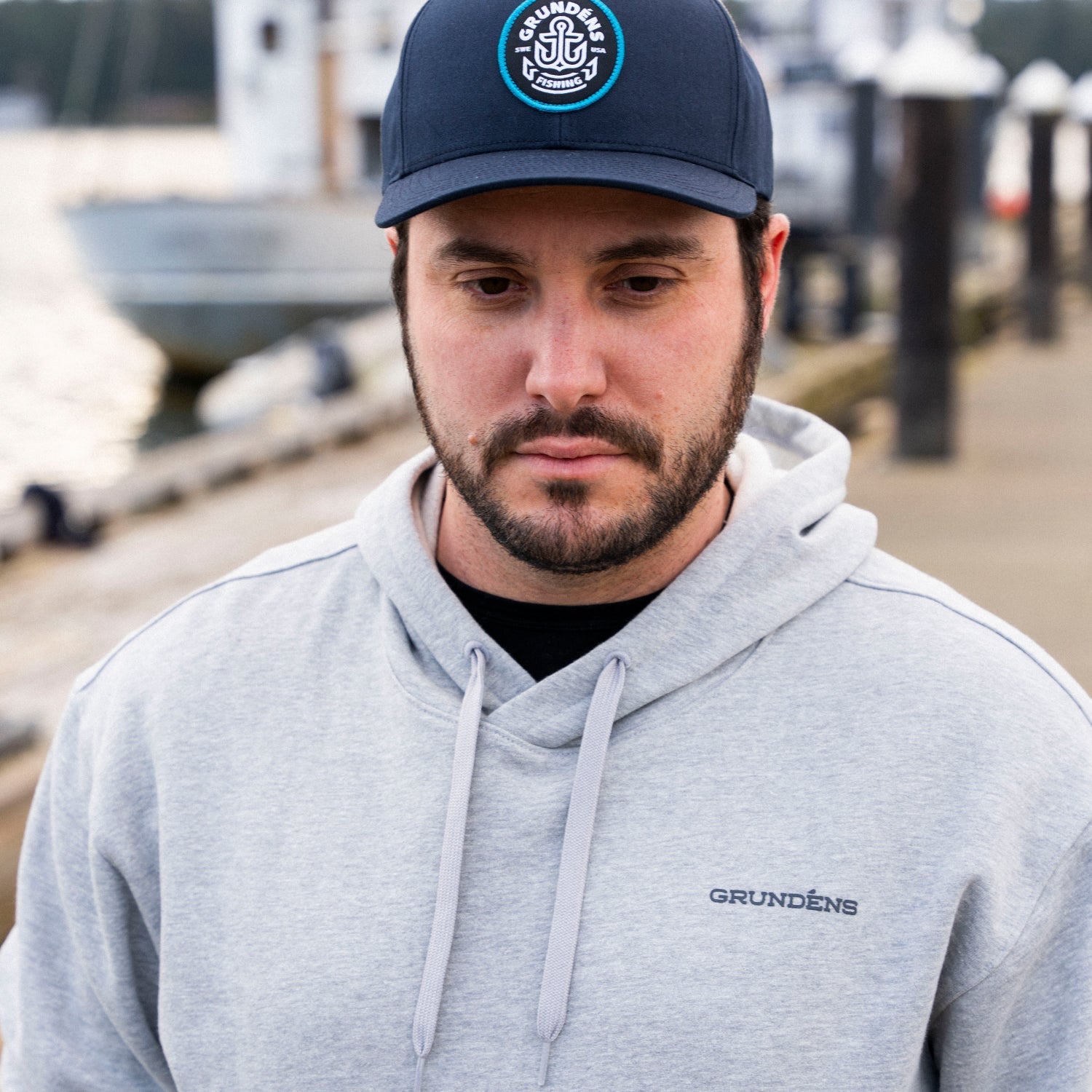 Grundéns Displacement DWR Hoodie Commercial Boat