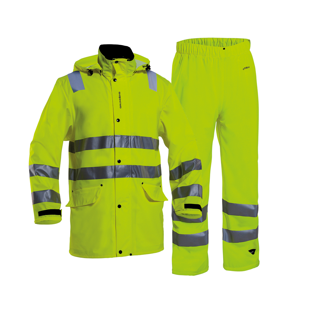 Grundens hi vis rain gear clearance