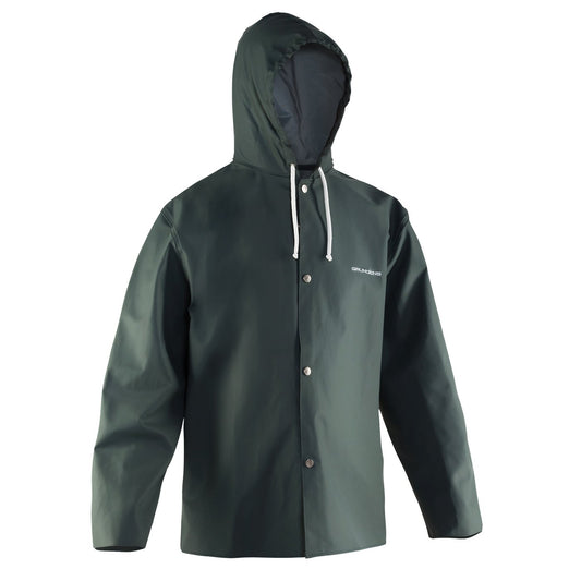 Nordan 82 Hooded Parka Green Front View
